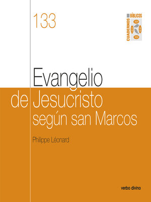 cover image of Evangelio de Jesucristo según san Marcos